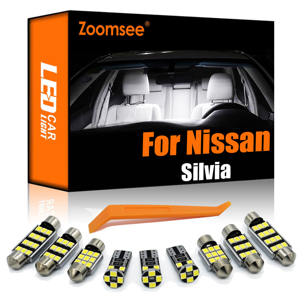 AutoGlowLED Interior LED Light Kit for Nissan Silvia S13 S14 S15 Canbus