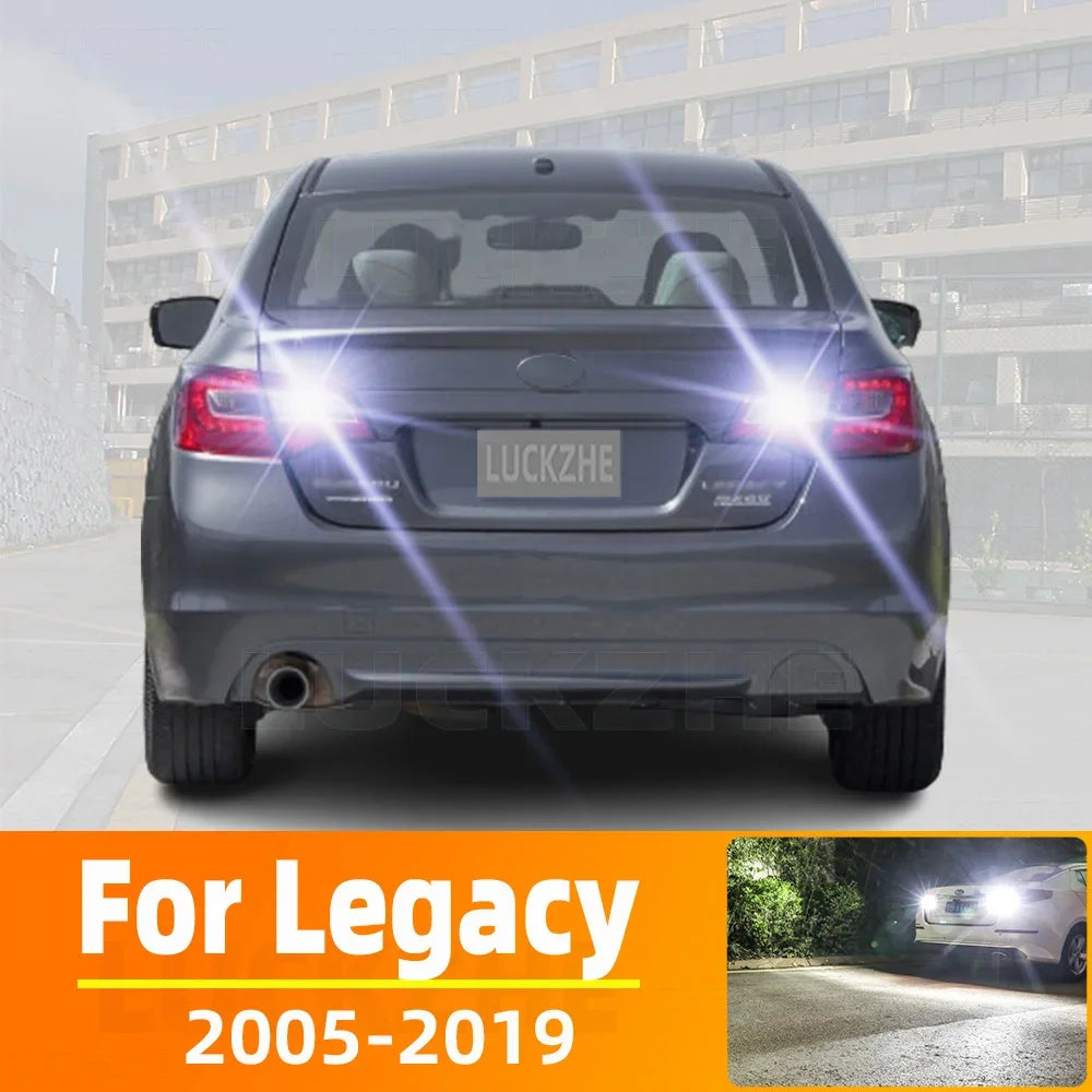 AutoGlowLED LED Reverse Light for Subaru Legacy 2005-2019, 2pcs