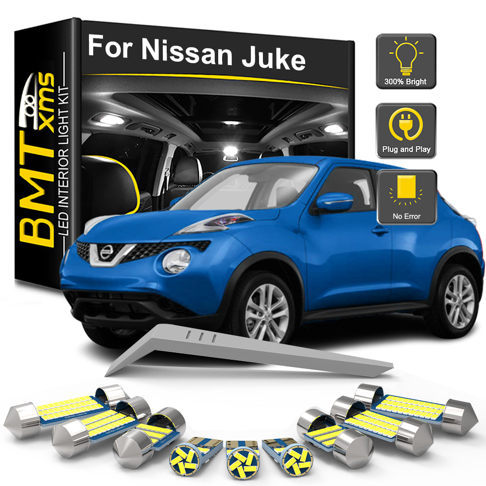 AutoGlowLED LED Interior Light Kit for Nissan Juke 2011-2022 Canbus