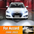 AutoGlowLED LED Headlight Bulbs for Honda Accord 2000-2021, 20000LM 6500K Canbus, 2Pcs