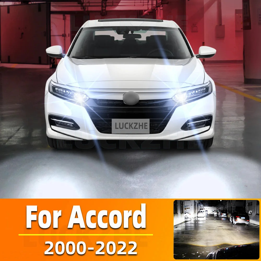 AutoGlowLED LED Headlight Bulbs for Honda Accord 2000-2021, 20000LM 6500K Canbus, 2Pcs