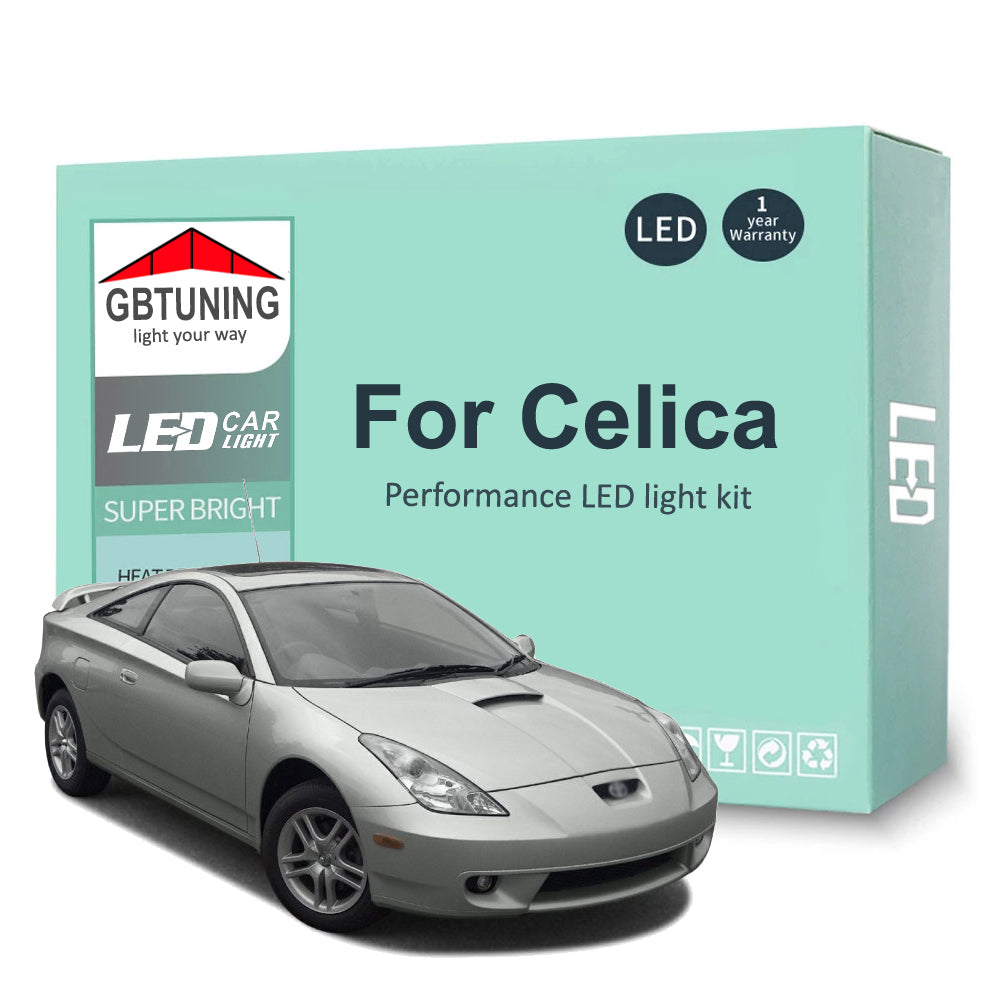 AutoGlowLED LED Interior Light Kit for Toyota Celica 1990-2006 Canbus Error Free