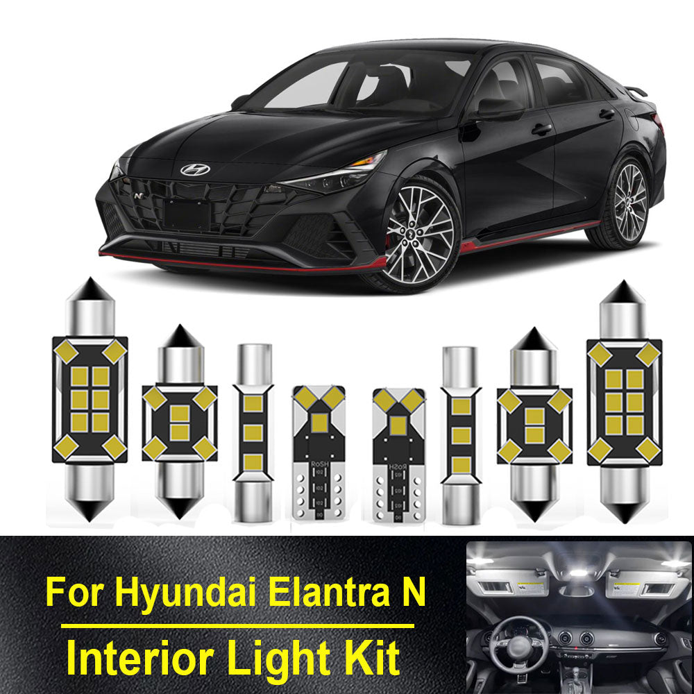 AutoGlowLED Canbus LED Interior Light Kit for Hyundai Elantra N 2021-2023