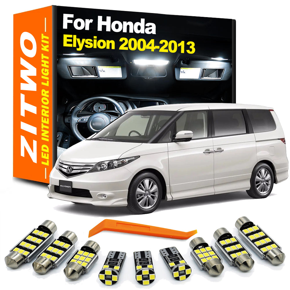 AutoGlowLED Full LED Interior Kit for Honda Elysion 2004-2013 15pc
