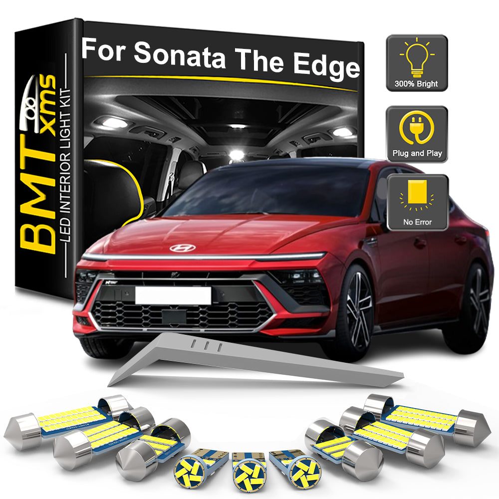 AutoGlowLED 6Pc Canbus LED Interior Light Kit for Hyundai Sonata The Edge 2024