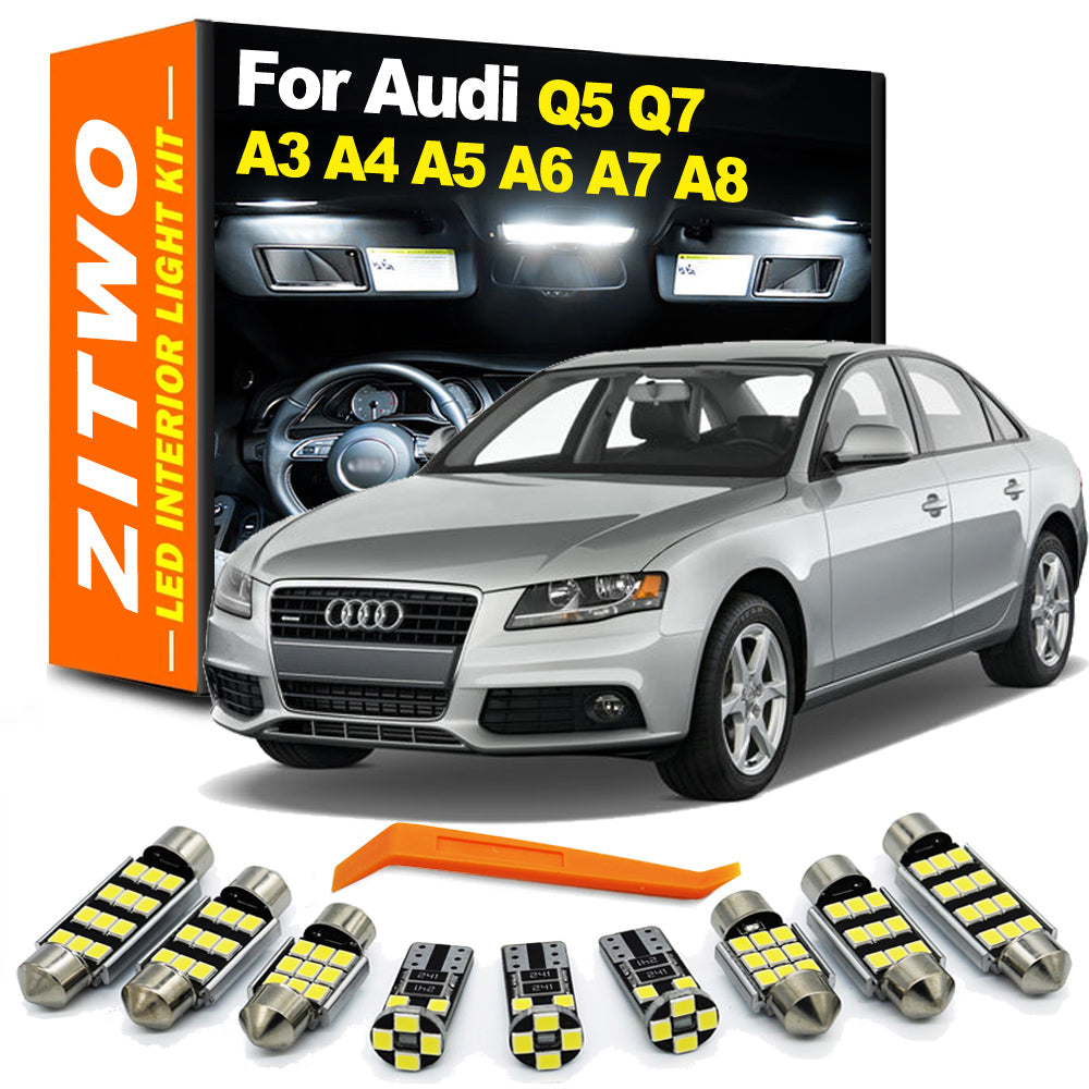 AutoGlowLED Canbus LED Interior Light Kit for Audi Models