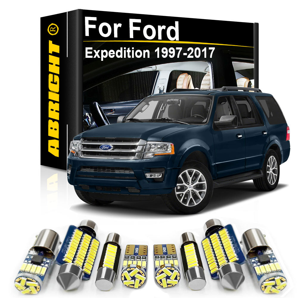 AutoGlowLED Canbus LED Interior Light Kit for Ford Expedition 1997-2017