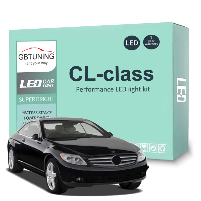 AutoGlowLED LED Interior Light Kit for Mercedes-Benz CL-Class W215 W216 W140 C140 Canbus