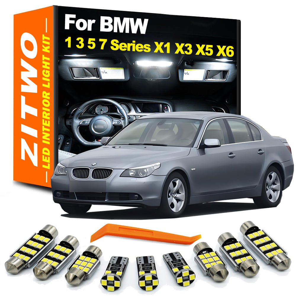 AutoGlowLED BMW LED Interior Light Kit E87 E90 E92 F10 X1 X3 X5