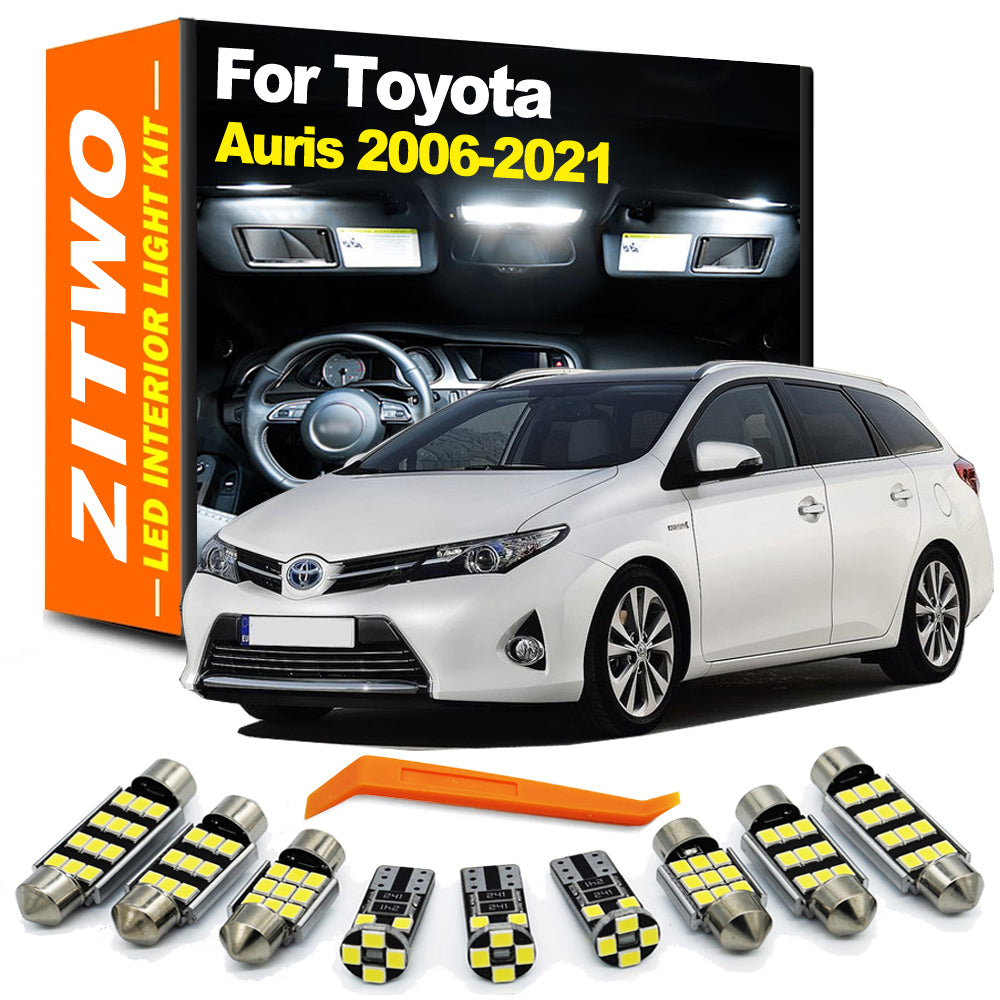 AutoGlowLED LED Interior Light Kit for Toyota Auris Hatchback/Touring 2006-2021