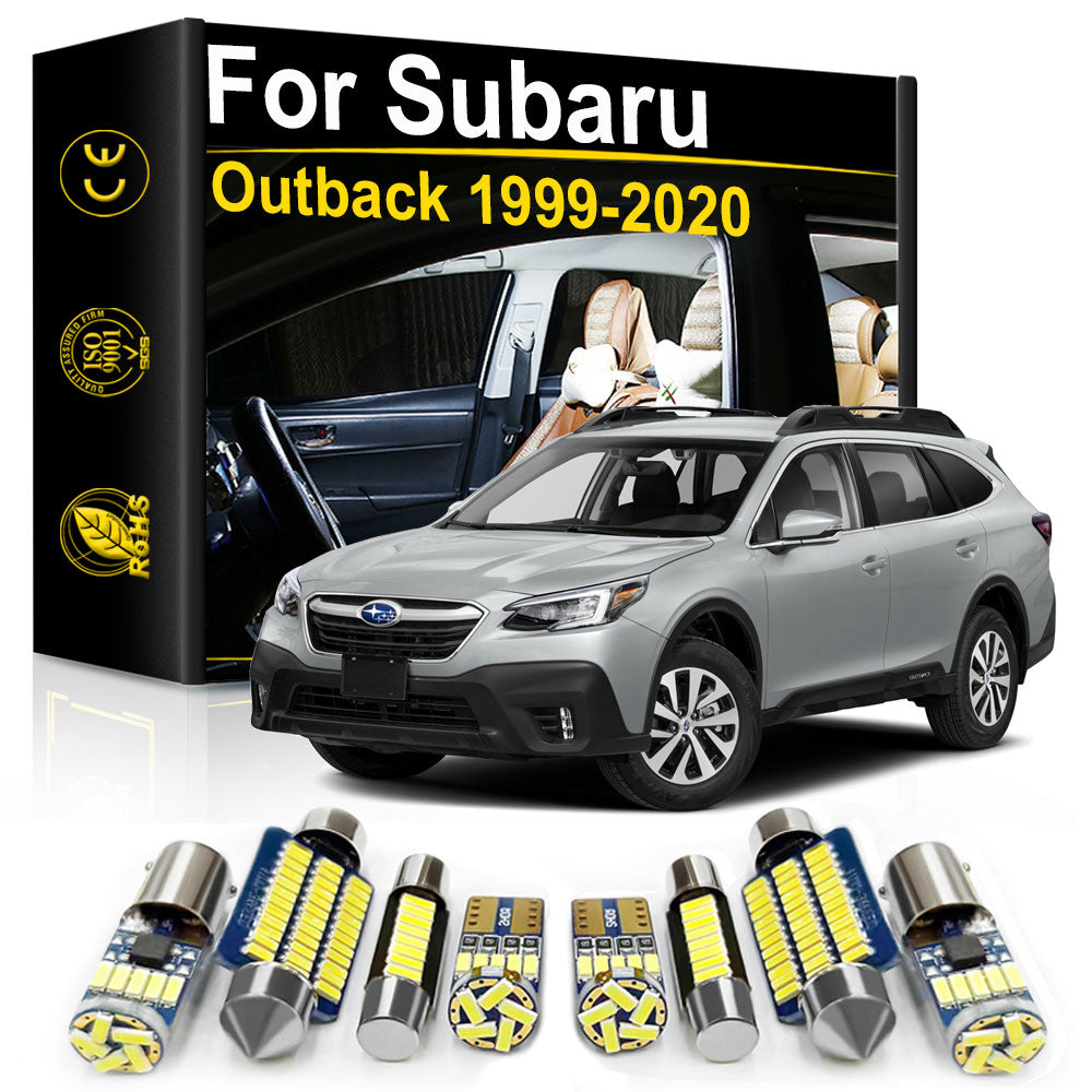 AutoGlowLED Car Interior LED Light Kit for Subaru Outback Canbus Error Free