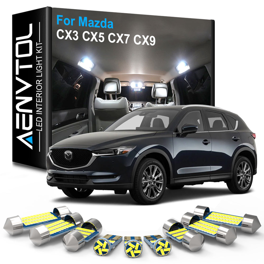 AutoGlowLED Interior LED Light Kit for Mazda CX-3 CX-5 CX-7 CX-9