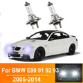 AutoGlowLED H7 Halogen Headlight Bulbs for BMW E90 E91 E92 E93 2005-2014