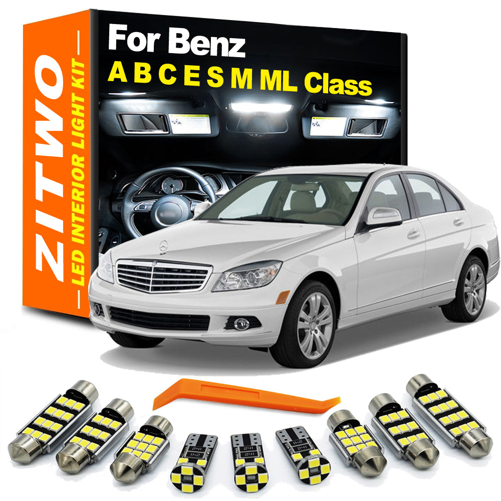 AutoGlowLED Mercedes LED Interior Light Kit W168 W204 W211