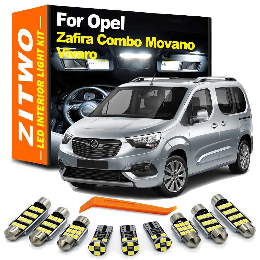 AutoGlowLED Canbus LED Interior Light Kit for Opel Models