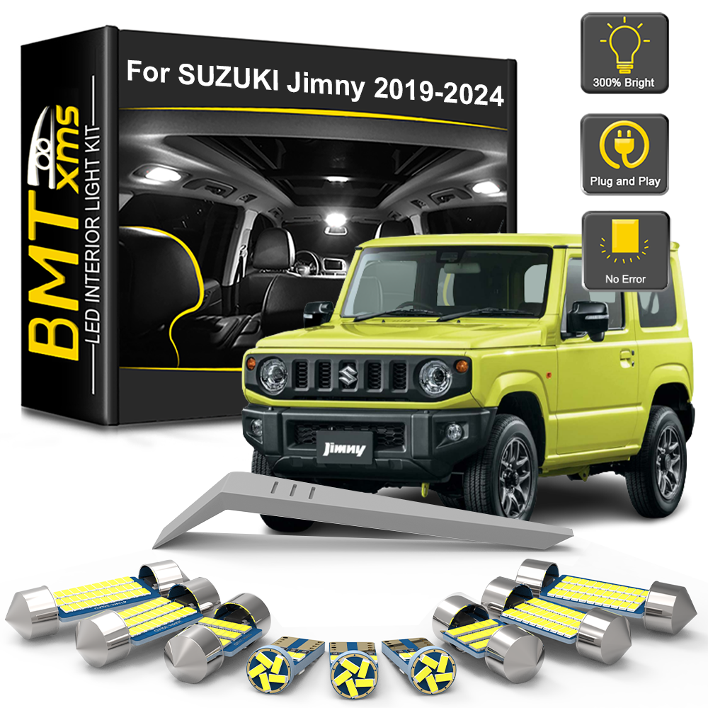 AutoGlowLED LED Interior Light Kit for Suzuki Jimny 2019-2024 6PCS