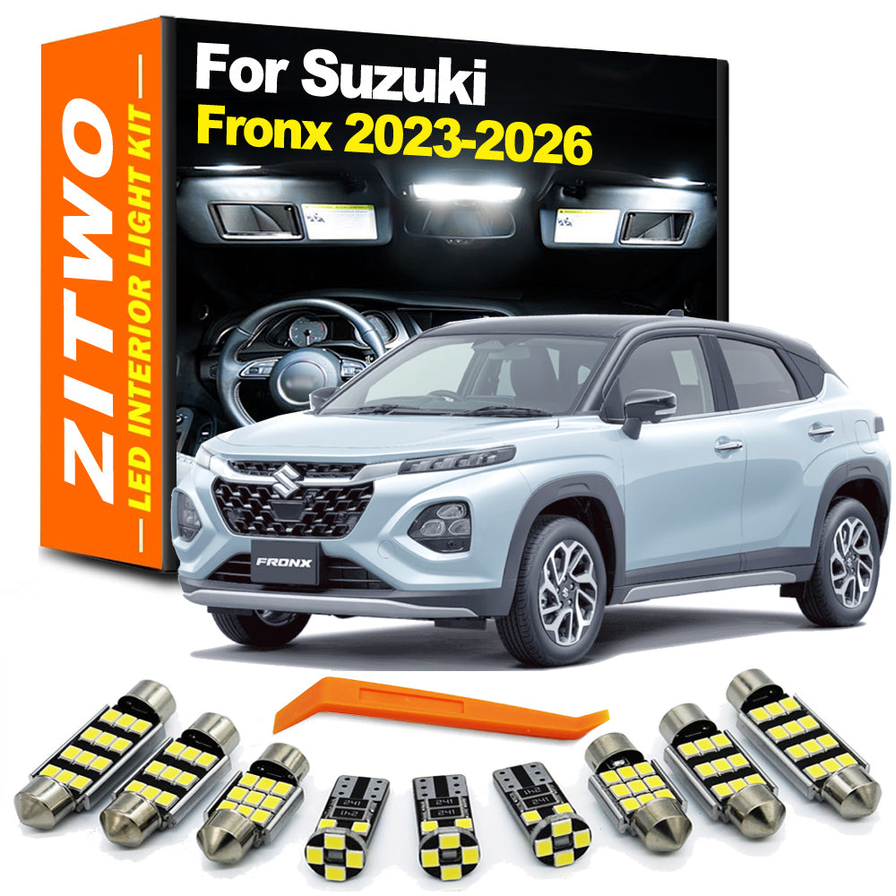 AutoGlowLED Canbus LED Interior Light Kit for Suzuki Fronx 2023-2026