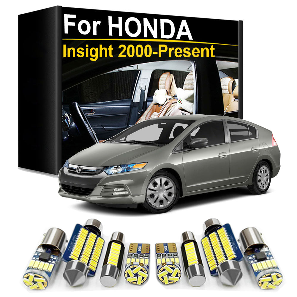 AutoGlowLED Interior LED Light Kit Canbus for Honda Insight 2000-2025