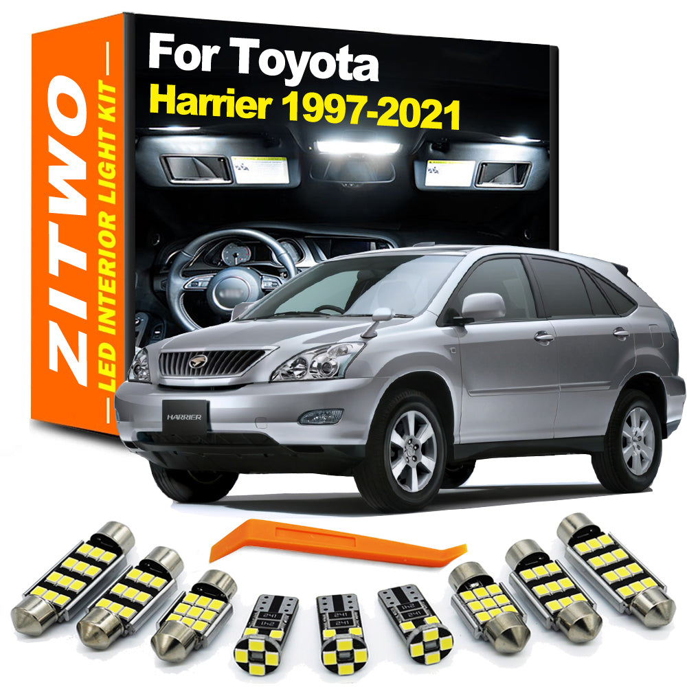 AutoGlowLED LED Interior Light Kit for Toyota Harrier 1997-2021