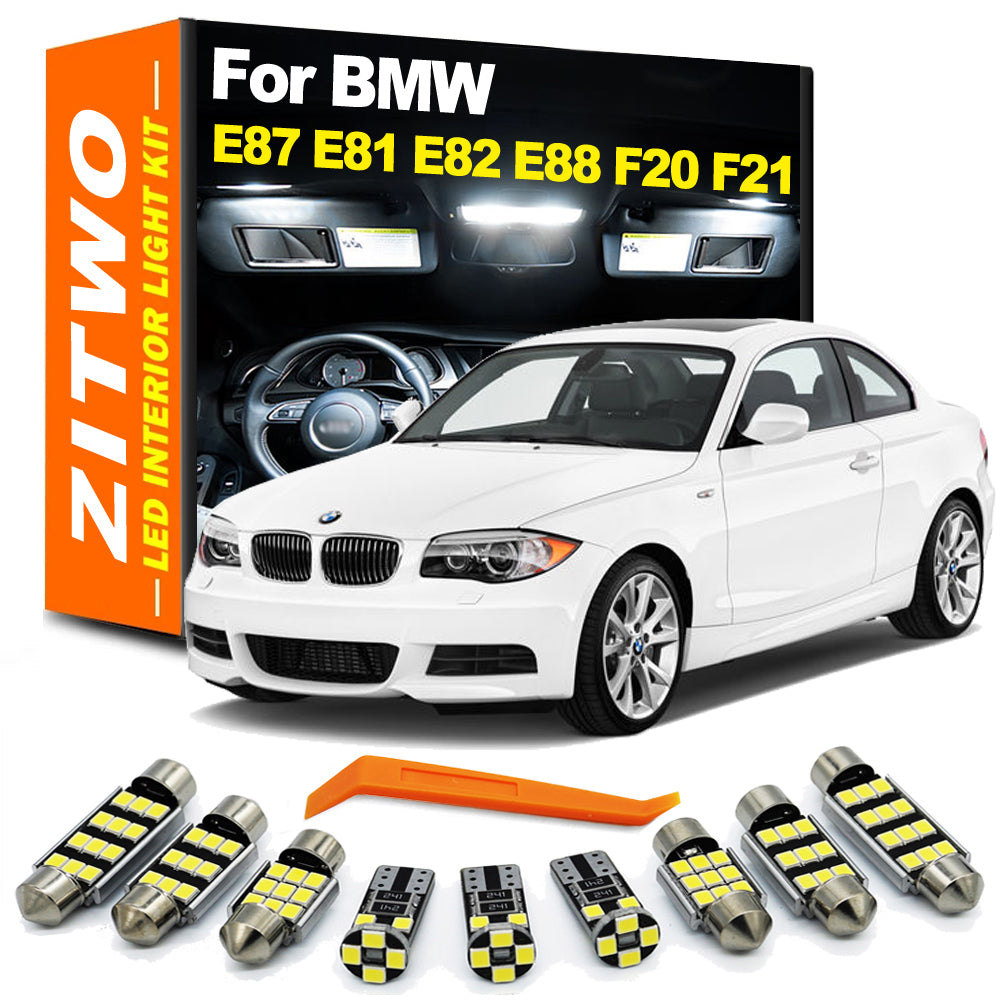 AutoGlowLED LED Interior Light Kit for BMW 1 Series E87 E81 E82 E88 F20 F21 2003-2019