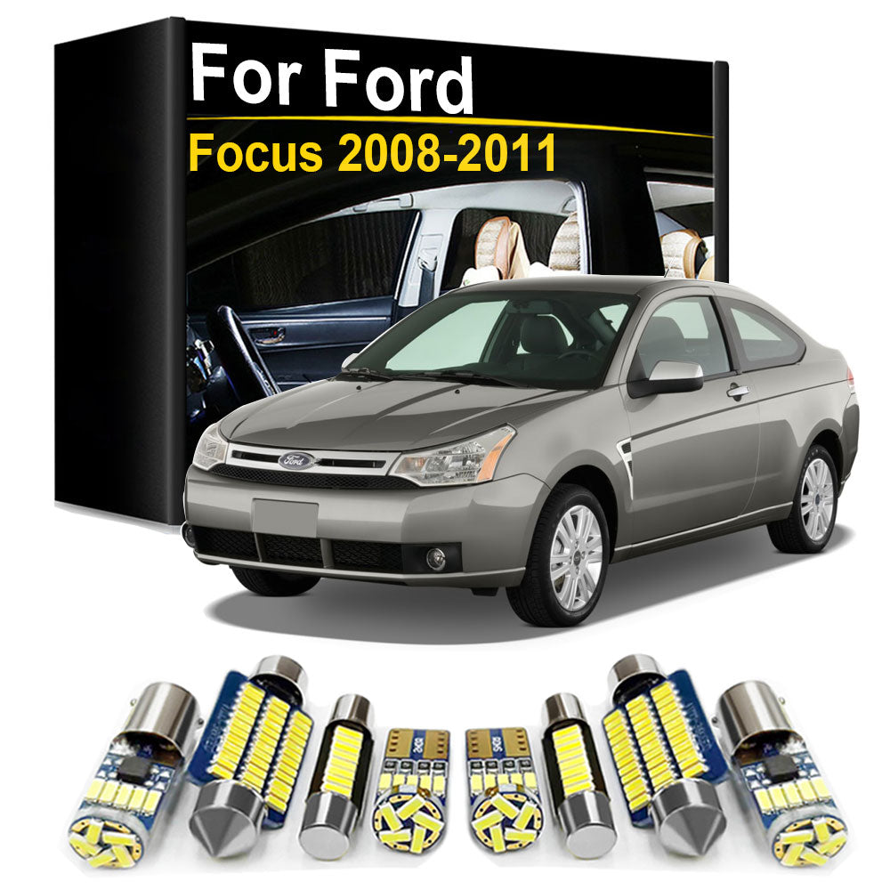 AutoGlowLED LED Interior Light Kit for Ford Focus MK2 2008-2011