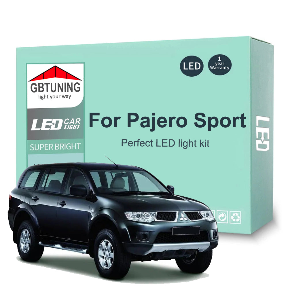 AutoGlowLED Canbus LED Interior Light Kit for Mitsubishi Pajero Montero Shogun Sport
