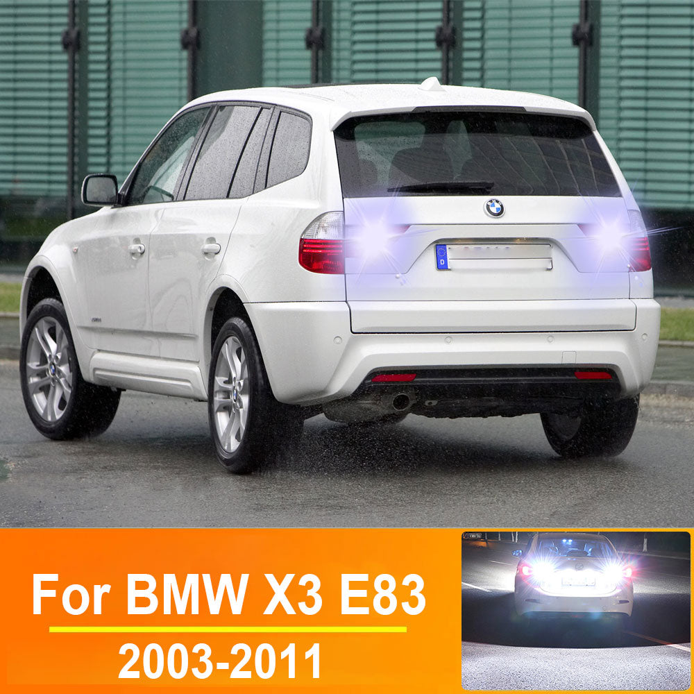 AutoGlowLED LED Reverse Light for BMW X3 E83 2003-2011 BA15S 1156 Canbus