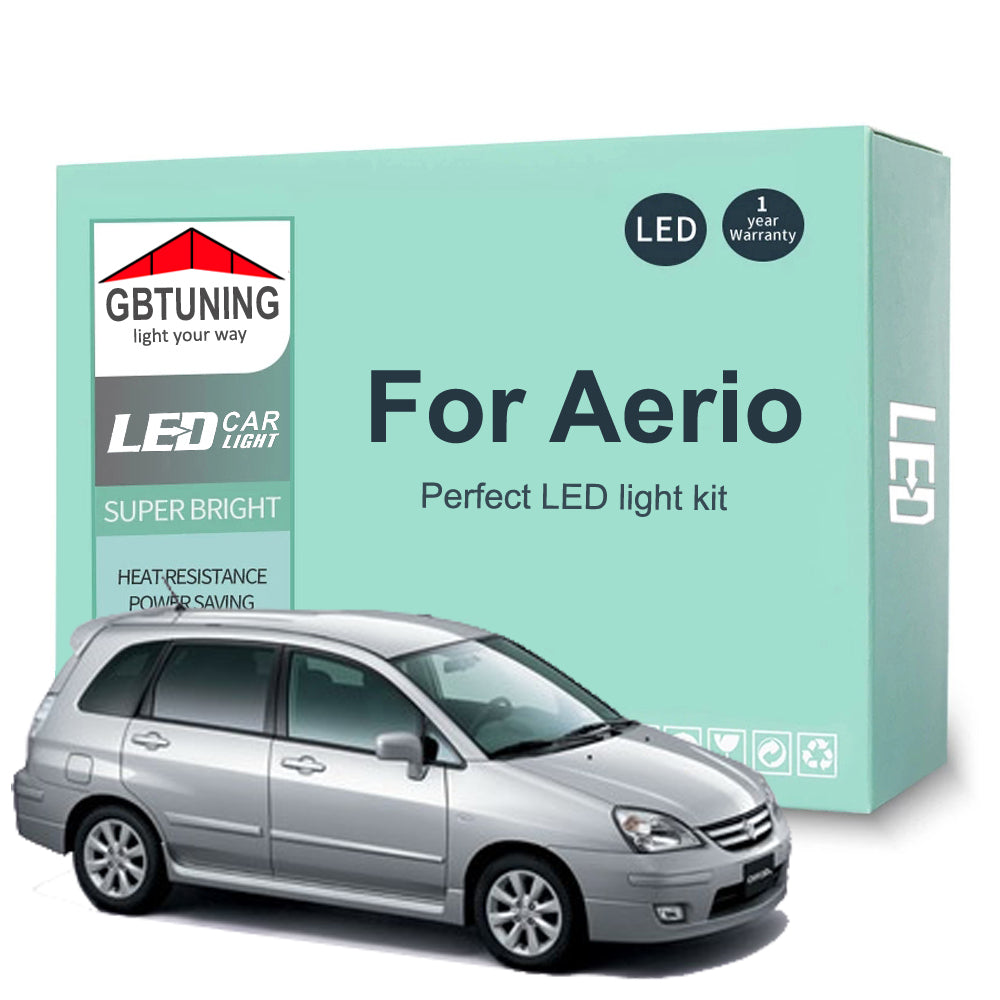 AutoGlowLED Canbus Interior LED Light Kit for Suzuki Aerio 2002-2007