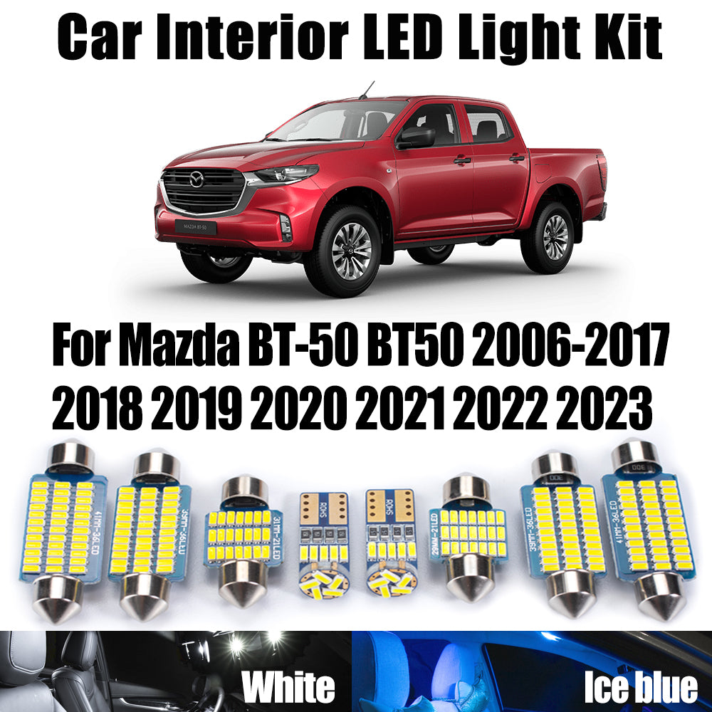 AutoGlowLED Canbus LED Interior Light Kit for Mazda BT-50 2006-2023