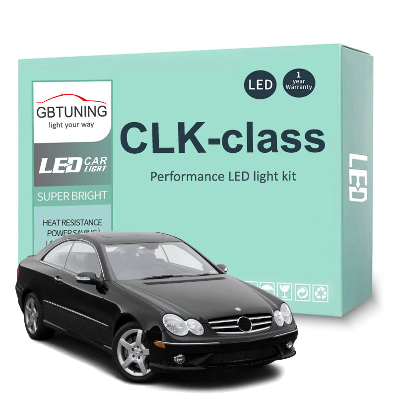 AutoGlowLED Interior LED Light Kit for Mercedes-Benz CLK-Class W208 W209 A209 1998-2010
