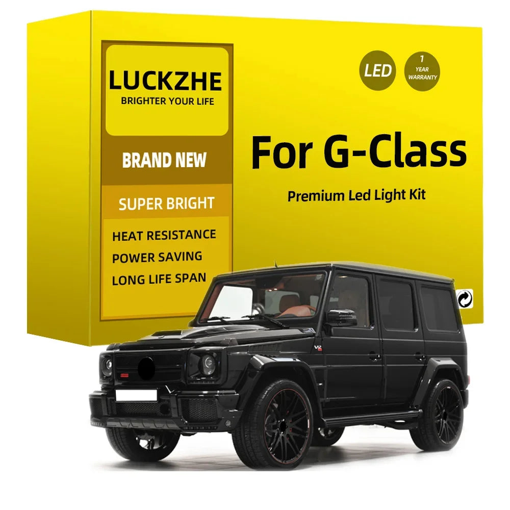 AutoGlowLED Canbus LED Interior Light Kit for Mercedes-Benz G-Class W463 2001-2016