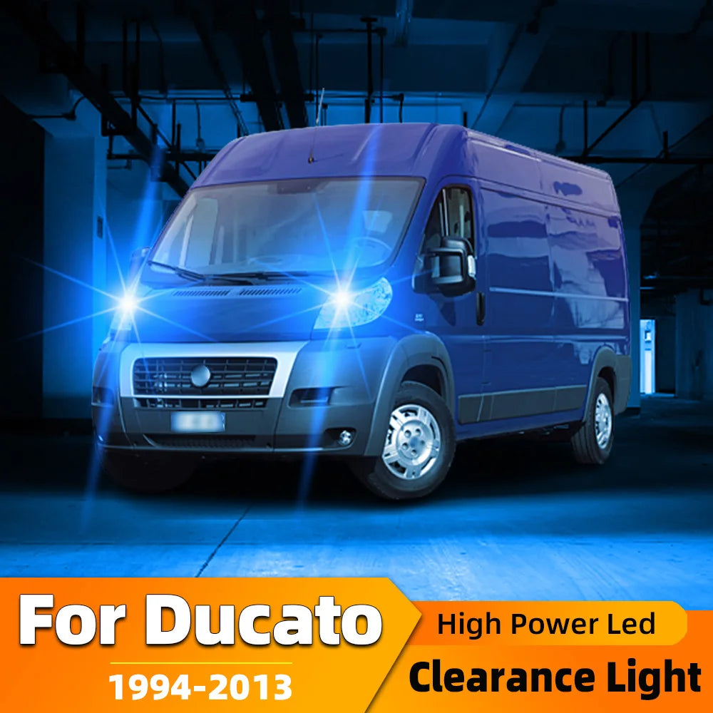 AutoGlowLED LED Parking Light for Fiat Ducato 1994-2013 Clearance Lamp 2pcs
