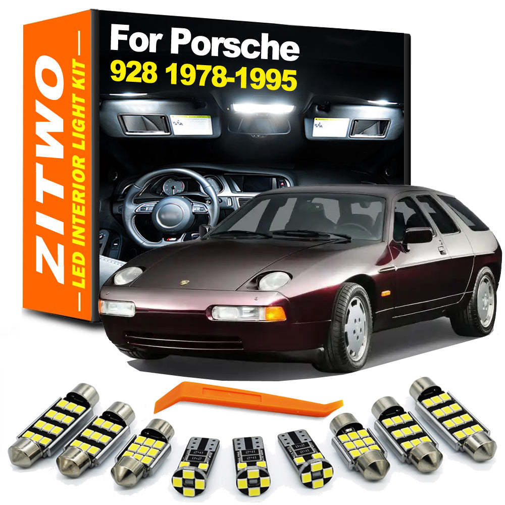 AutoGlowLED Canbus LED Interior Light Kit for Porsche 928 1978-1995