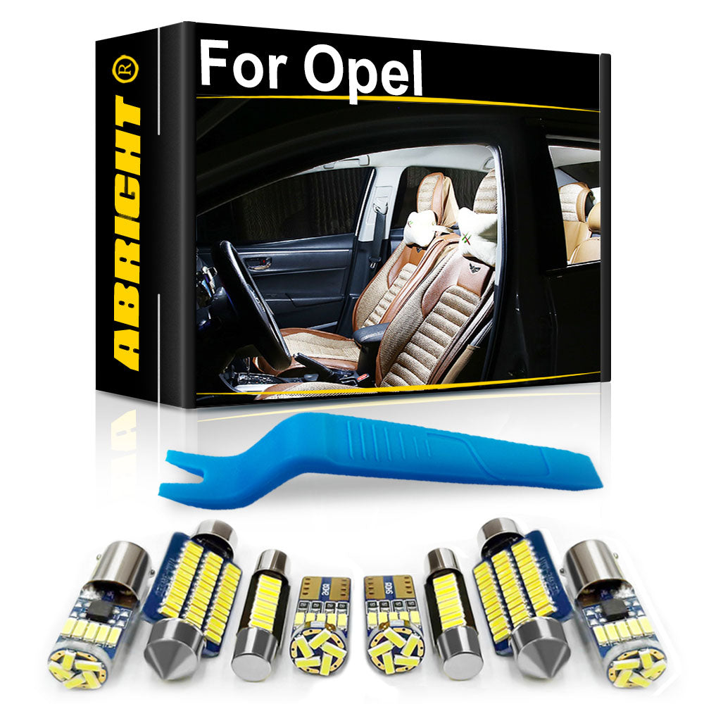 AutoGlowLED Interior LED Light Kit for Opel — Canbus Error-Free