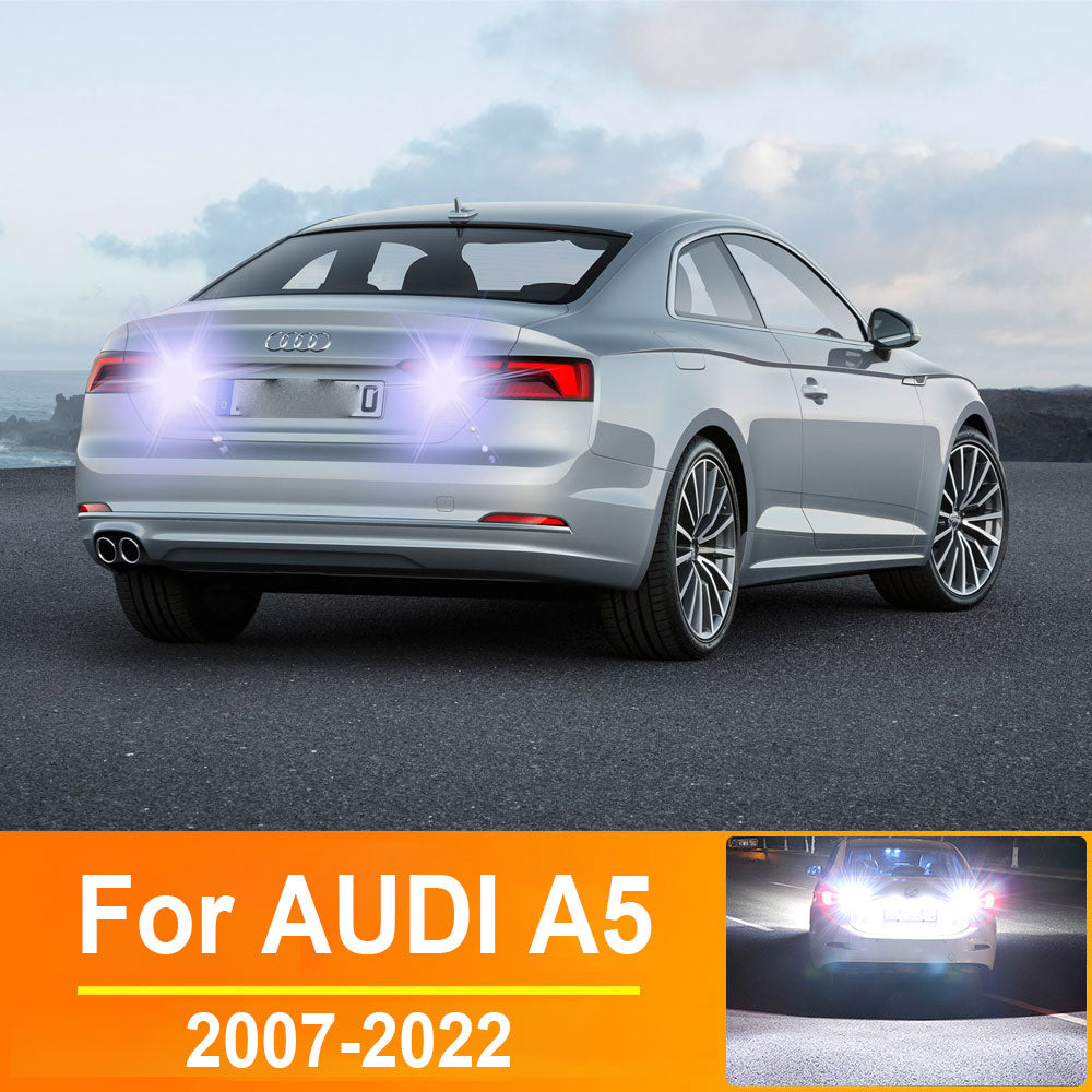AutoGlowLED LED Reverse Light for Audi A5 8T3 2007-2022 Canbus Error Free 2Pcs