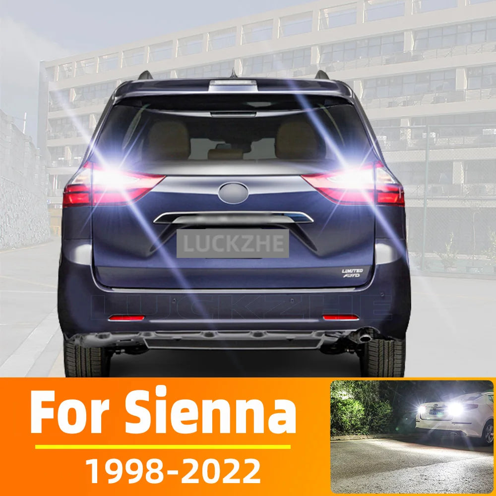 AutoGlowLED LED Interior Light Kit for Toyota Sienna 1998-2021 Canbus Error Free