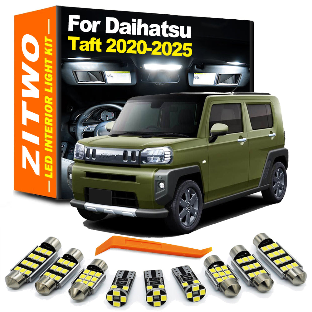 AutoGlowLED 8Pcs LED Interior Light Kit for Daihatsu Taft 2020-2025