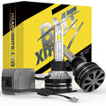 AutoGlowLED H1 LED Headlight Bulbs 100W 6000K White Canbus Pair