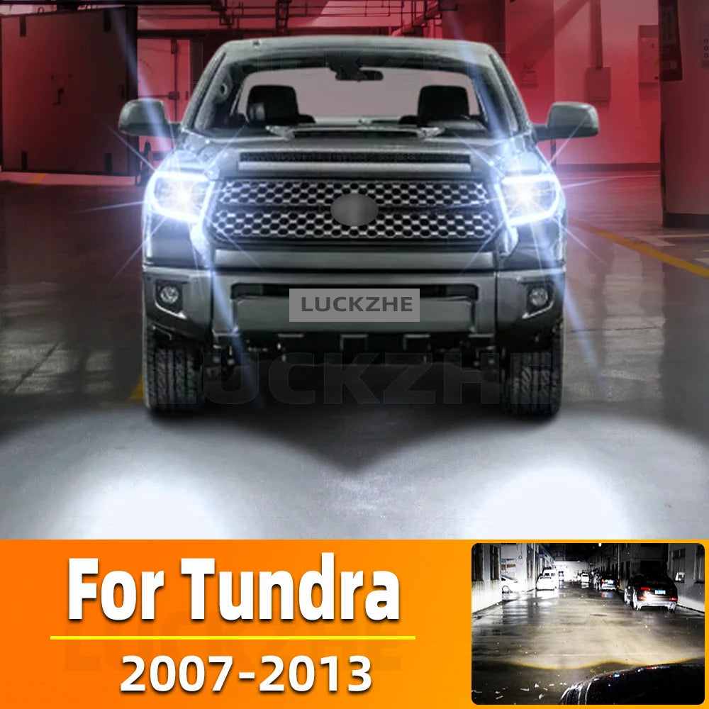 AutoGlowLED LED Headlight Bulbs for Toyota Tundra 2007-2013 Hi/Lo Beam 20000LM