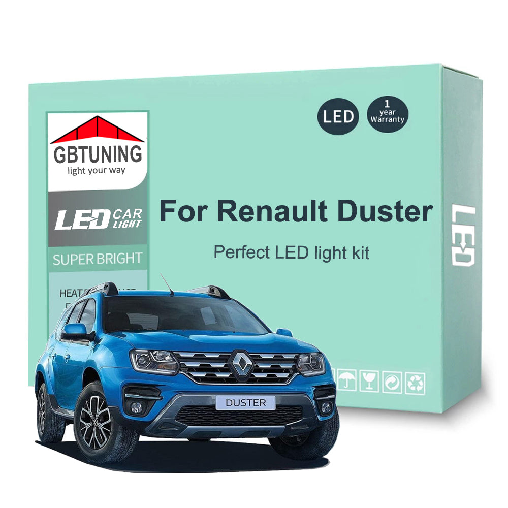 AutoGlowLED Interior LED Light Kit for Renault Duster I II 2011-2023 Canbus