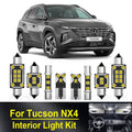 AutoGlowLED 11Pcs Canbus LED Interior Light Kit for Hyundai Tucson 2021-2024