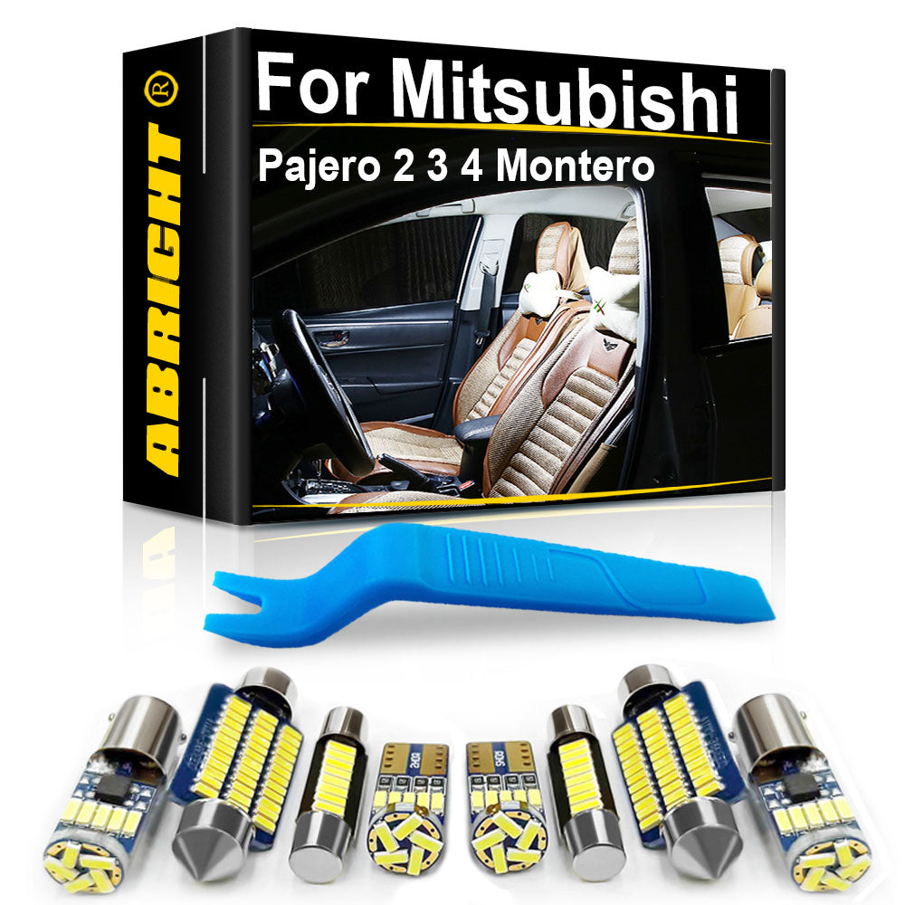 AutoGlowLED Interior LED Light Kit for Mitsubishi Pajero 1990-2020 Canbus