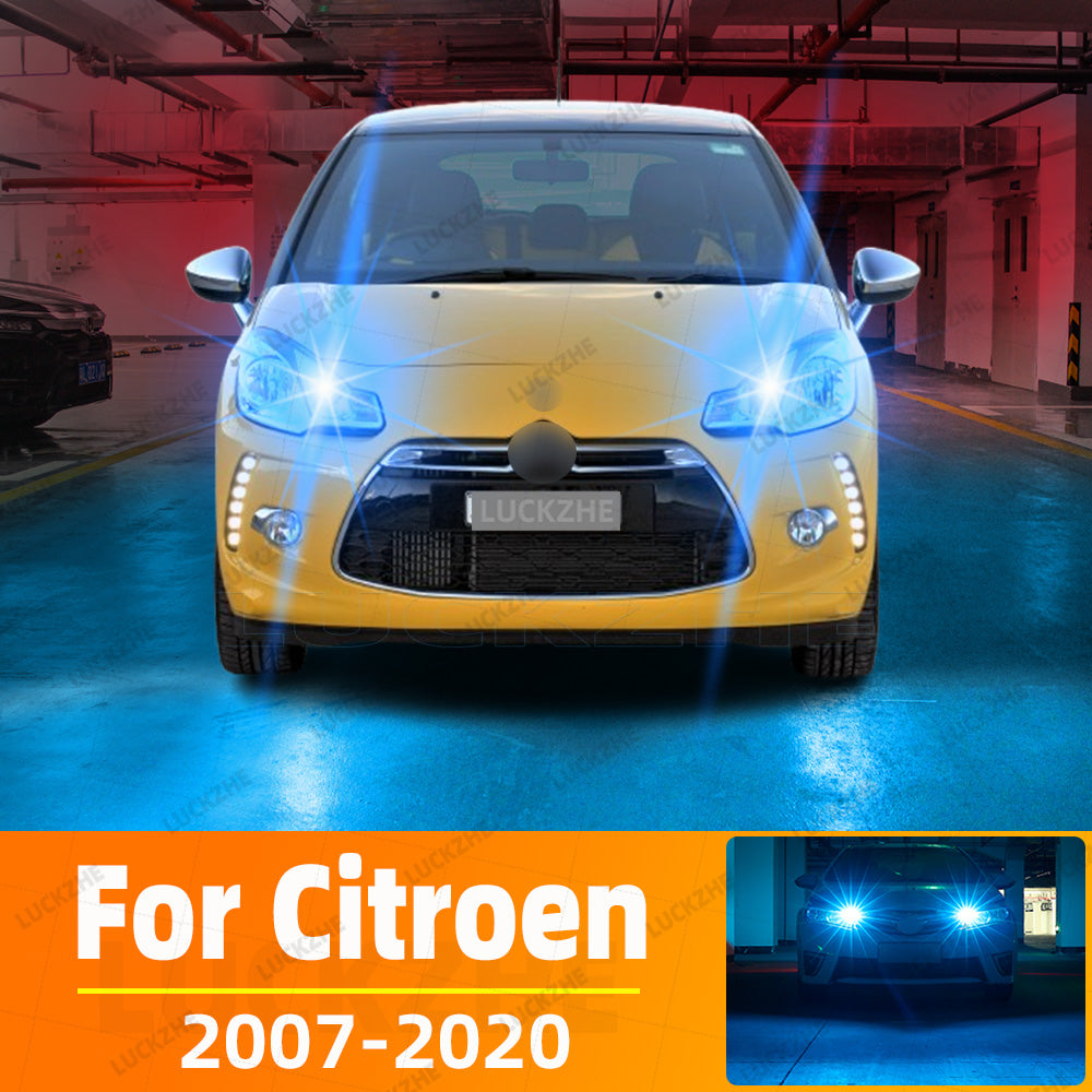 AutoGlowLED T10 W5W LED Clearance Parking Light Bulbs for Citroen
