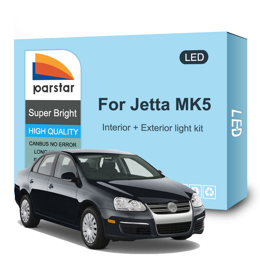 AutoGlowLED LED Interior Light Kit for VW Jetta 5 MK5 2006-2010