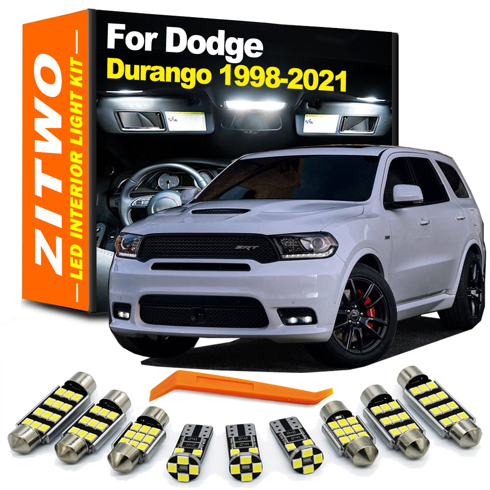 AutoGlowLED Canbus LED Interior Light Kit for Dodge Durango 1998-2021
