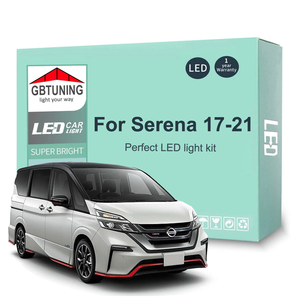 AutoGlowLED LED Interior Light Kit for Nissan Serena C27 2017-2021