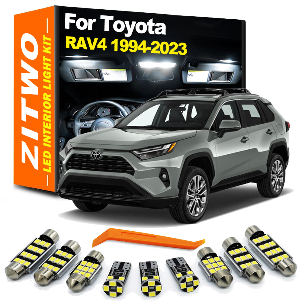 AutoGlowLED LED Interior Light Bulb Kit for Toyota RAV4 1994-2023