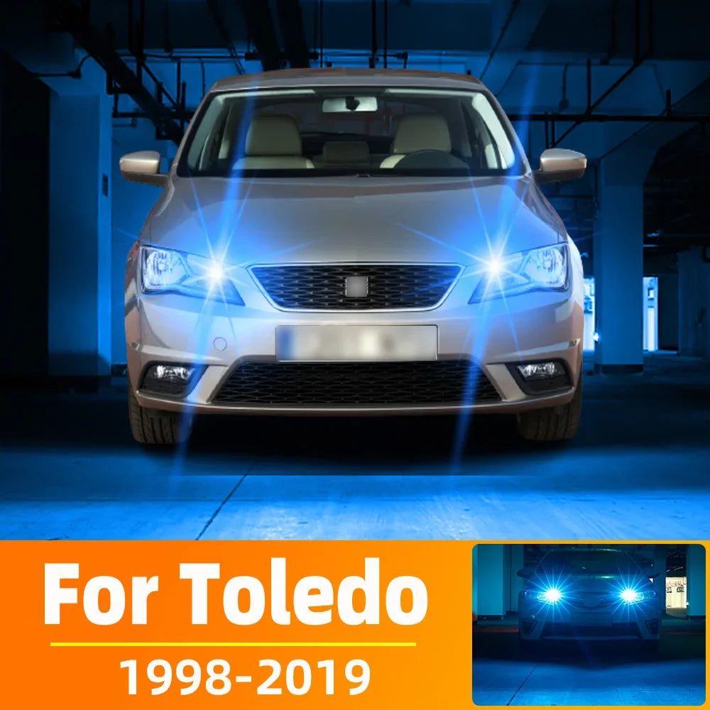 AutoGlowLED LED Interior Light for Seat Toledo MK2 MK3 MK4 1998-2019 2pcs