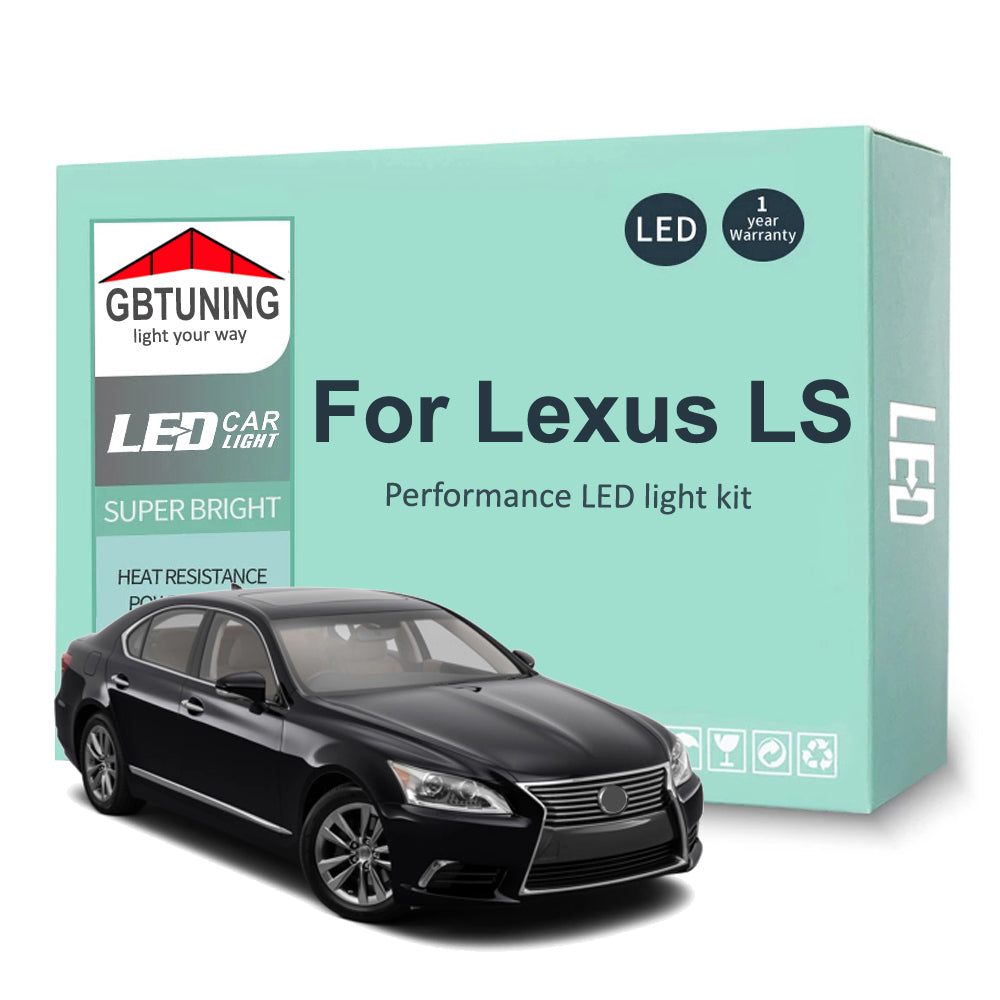 AutoGlowLED Canbus LED Interior Light Kit for Lexus LS 400 430 460 460L 600h 1990-2017