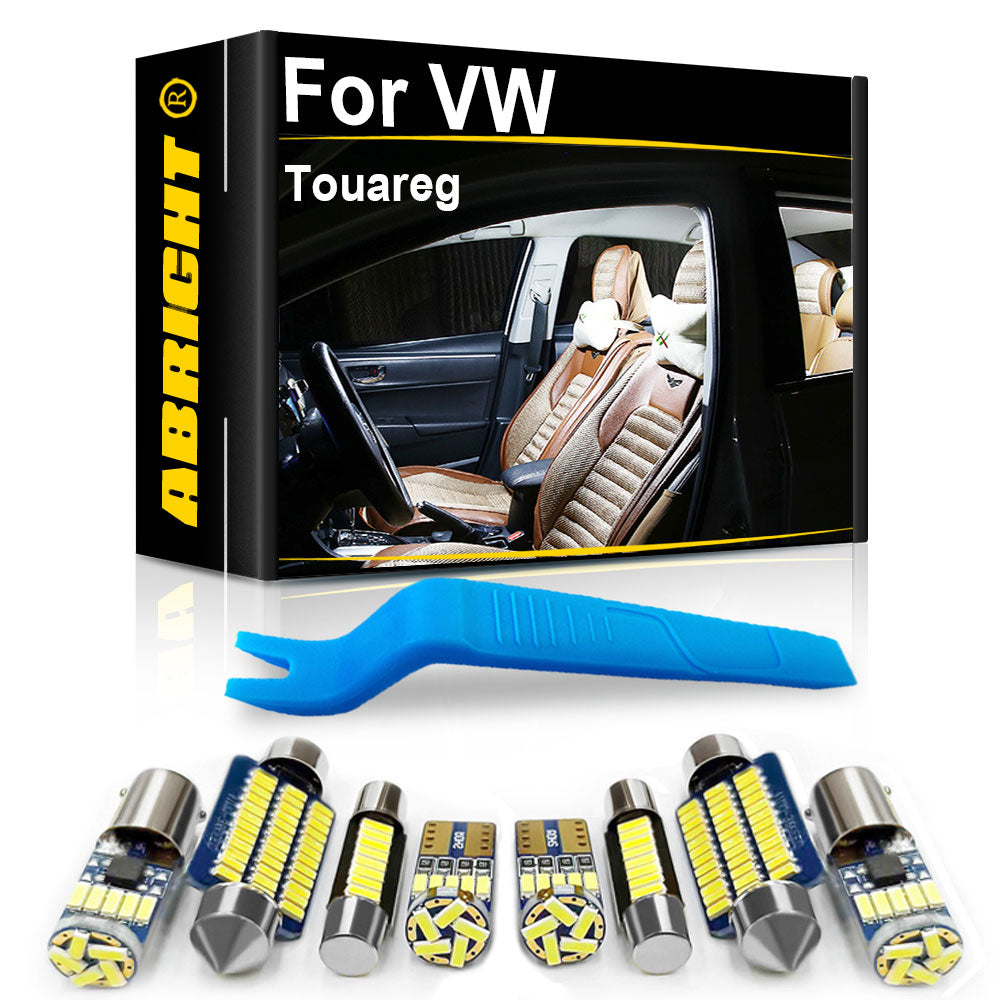 AutoGlowLED LED Interior Light Kit for VW Touareg 7L 7P Canbus